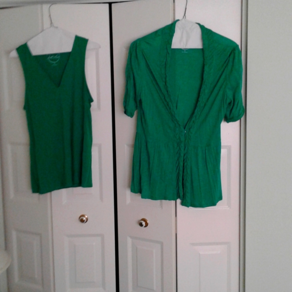 INC TANK TOP & JACKET
